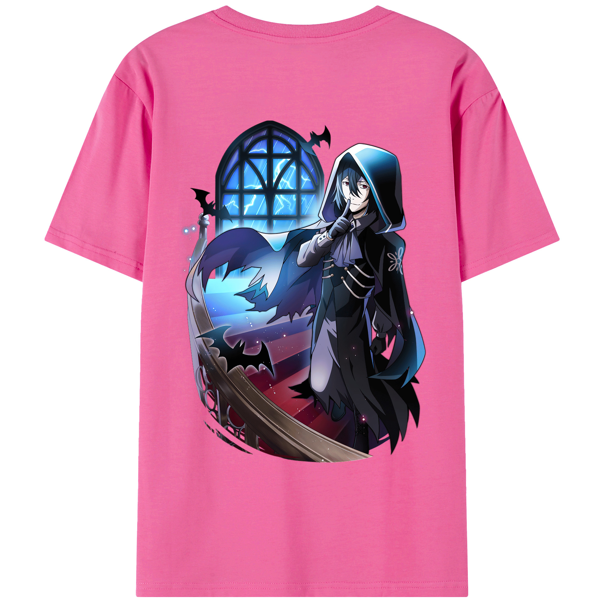 （画像用） 文豪ストレイドッグス Bungo Stray Dogs レディース半袖Tシャツ(バックプリント)
